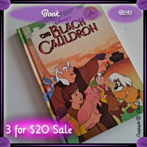 Disney Other Disneys The Black Cauldron Book Poshmark
